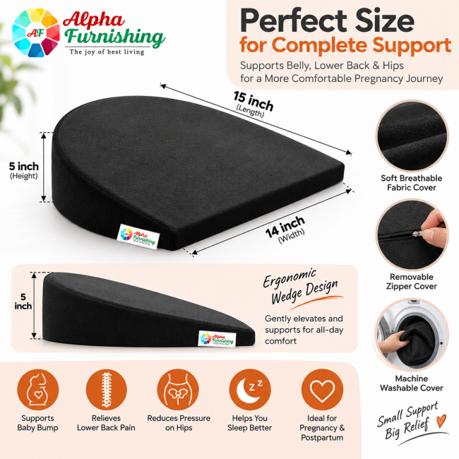 Sale Active Memory Foam Pregnancy Support Pillow for Belly, Back & Hip Support Sale Active Memory Foam Pregnancy Support Pillow for Belly, Back & Hip Support